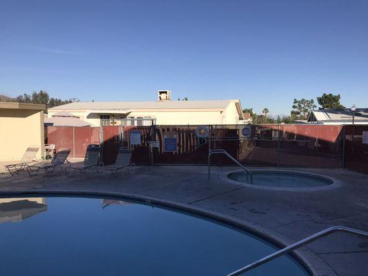 Pool and hot tub