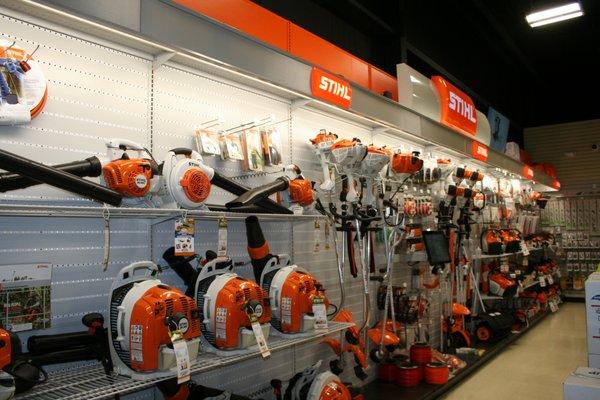 STIHL Equipment Wall Display