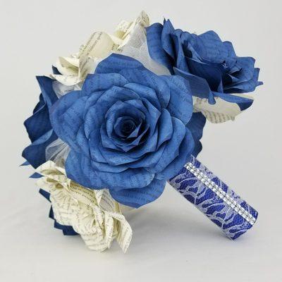 Paper Flowers made for wedding bridal bouquets, home decor and nursery letters!