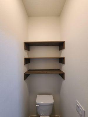 Custom Shelving Install