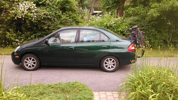 The 2003 Prius I bought from Lance, which was listed on Craigslist.