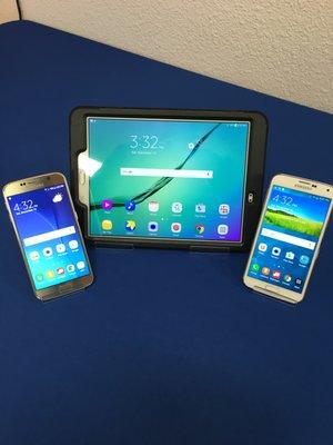 Quality unlocked Samsung devices for sale. Inventory changes rapidly so give us a call for an upgrade or trade in.