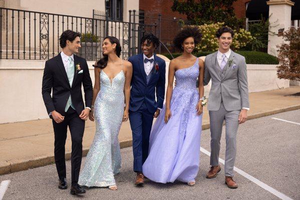 Look amazing at Prom with suits and tuxedos from The Black Tie in Fresno, CA