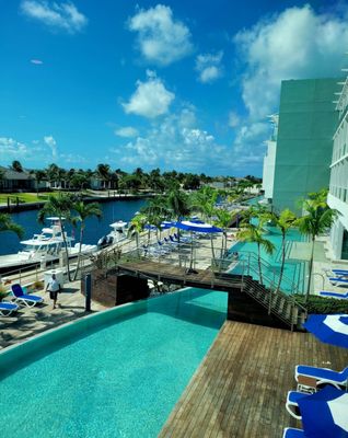 Resort pool area.