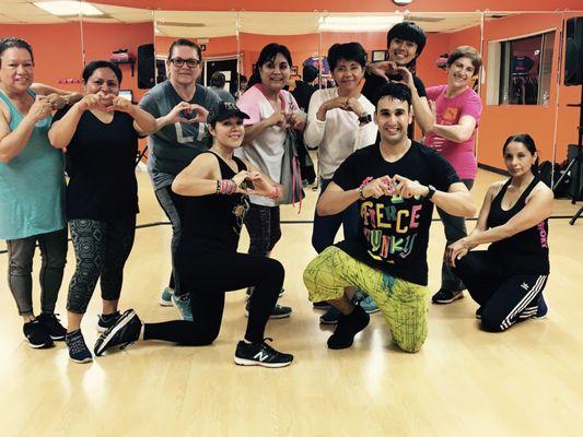 ZU ZU ZUMBA!! class at 8:15pm