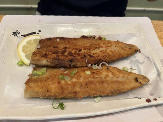 Grilled mackerel