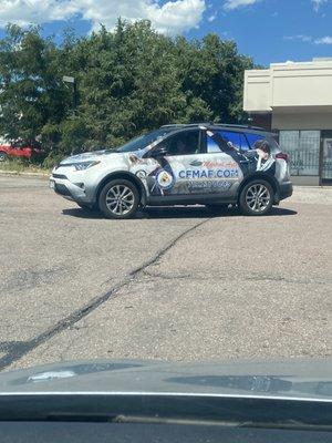 Cfmaf driver.  If they can't follow common rules of the road, you might want to consider other places where they are lacking.