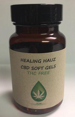 Quality CBD Capsules 0.00% THC Full Spectrum 3rd party tested  with certificate of analysis.