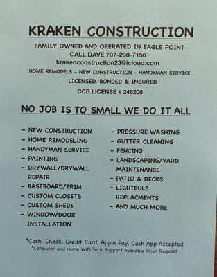 Kraken Construction