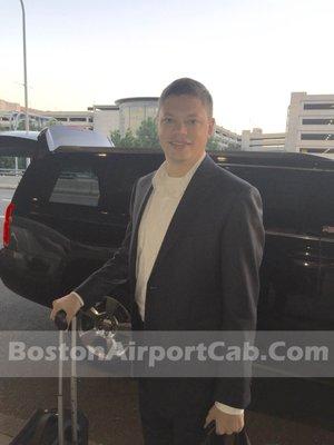 Our Valuable Client using Our Airport Taxi Service.