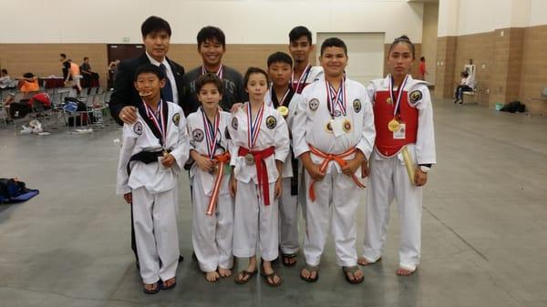 Our tournament winners at JK Open in Pasadena