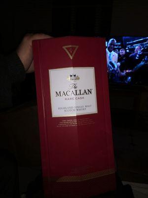 Macallan rare cask.(front box)