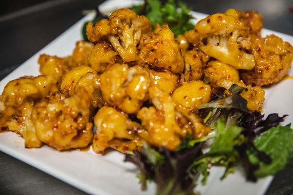 Asian Chili Cauliflower Wings