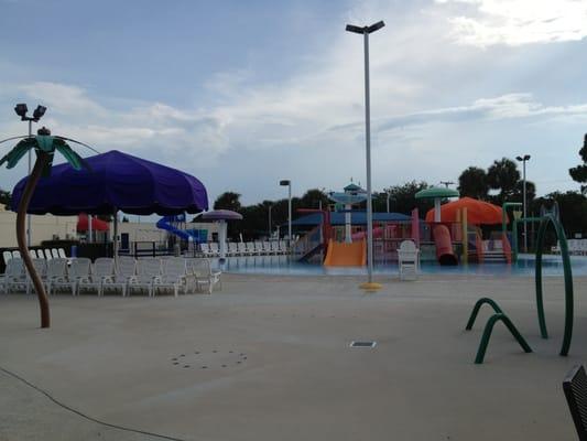 Pool playground and fun area