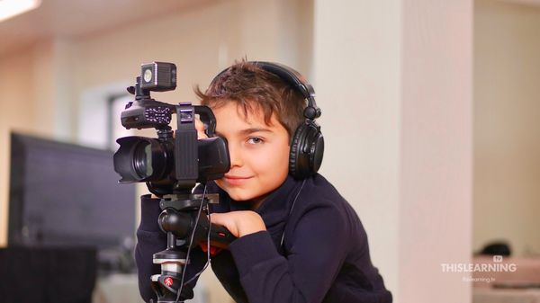 We teach videography - in a fun, accessible way - as students work together on screen and behind-the-scenes to produce tv-style videos.