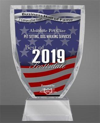 Best of Scottsdale 2019 Winner - Dog Walking and Pet Sitting Services