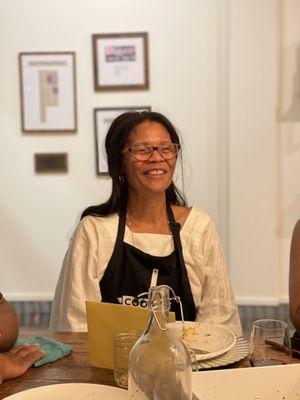 I highly recommend booking a private event w/ The Cookery. Your pockets might come out empty but look at mom's smile. Totally worth it!