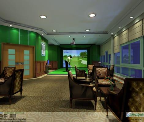 Golf Simulator for business