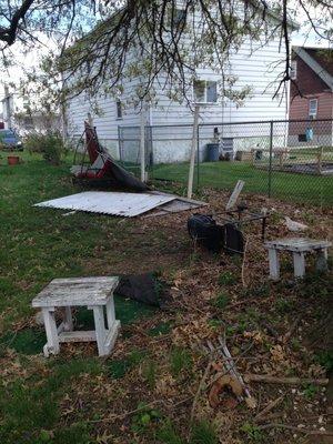 Yard junk & debris removal in Larksville, PA