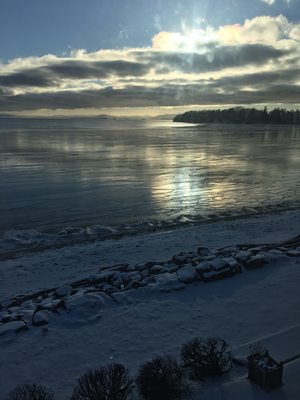 The view of Appletree Point