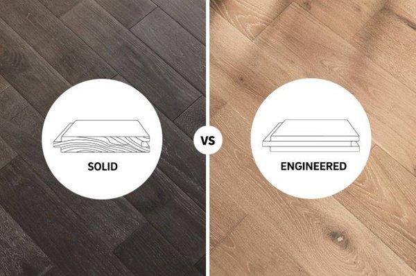 Shoppers need to know about the big difference between engineered and solid hardwood flooring BEFORE they make a purchase.