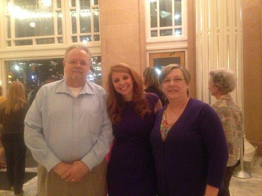 Royce, Hope and Molly at the Bass Hall!