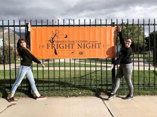 Our directors at our 2nd annual Fright Night!