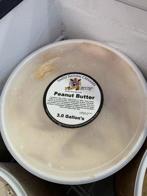 Peanut Butter ice cream