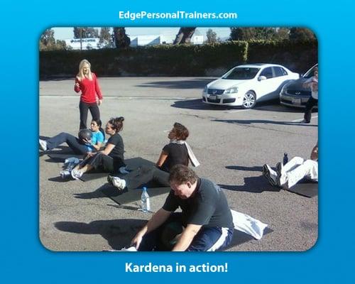 Kardena In Action! - Edge Personal Trainers