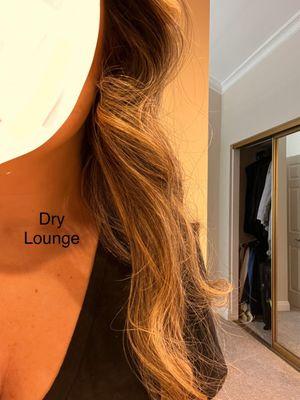 Dry lounge. Imagine this, but my entire head