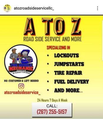 A To Z Roadside Services