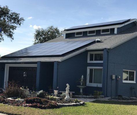 Solar PV System 10,300wdcp, Panasonic Solar , Largo, FL