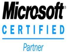 We are Microsoft Certified Partners.