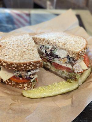 #11. Chicken Salad Sandwich on sliced honey wheat