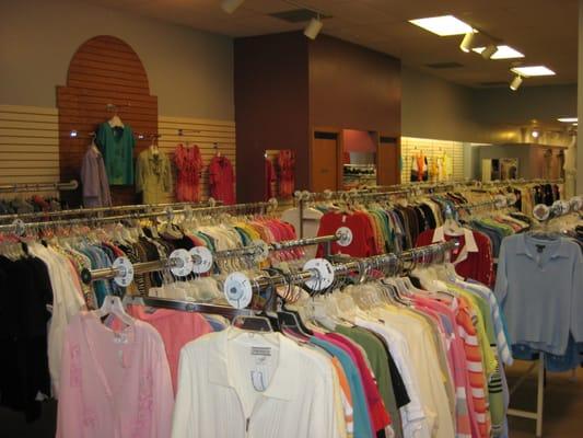 Interior shot of the store.