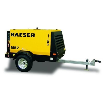 Kaeser 210CFM Tow-able Compressors
 Available with 60lb & 90lb Breakers.