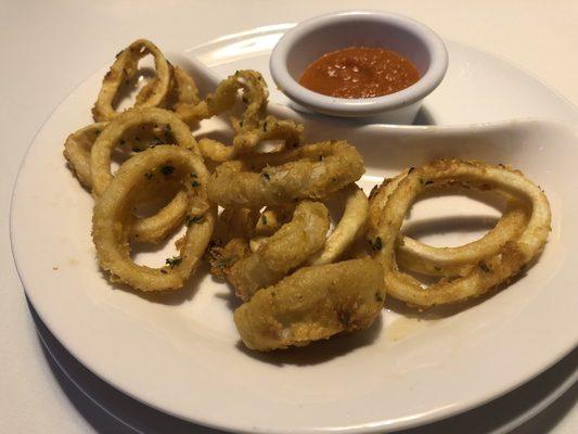 Cripple fried calamari