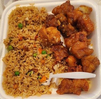 Cajun & Orange Chicken