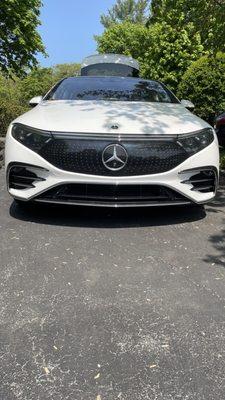 Mercedes Benz EQS in for a deep clean!