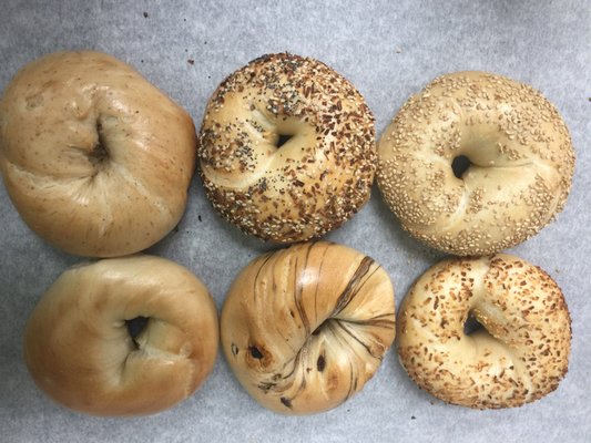 Fresh hand made bagels everyday