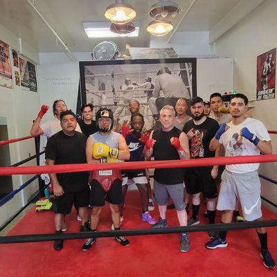 Weekly LA SPARRING CLUB now held at gym!!