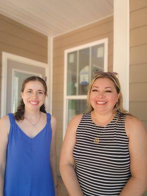 Fawn Bertram Real Estate Broker and Cassandra Cortez Real Estate Agent showing properties in South Carolina.