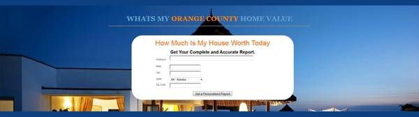 Whats My Orange County Home Value