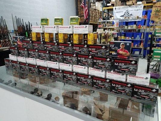 We ALWAYS have a huge selection of 22 Lr & Magnum!