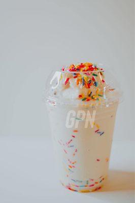 Fun fetti meal replacement shake