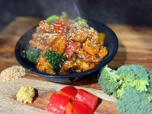 Sesame chicken