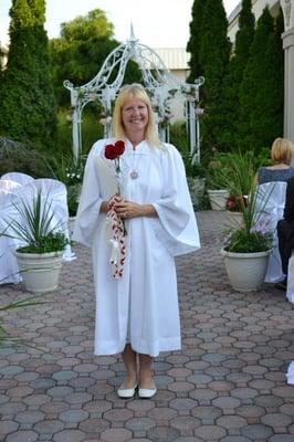 NJ Wedding Minister - Officiant Reverend Diane Cuesta