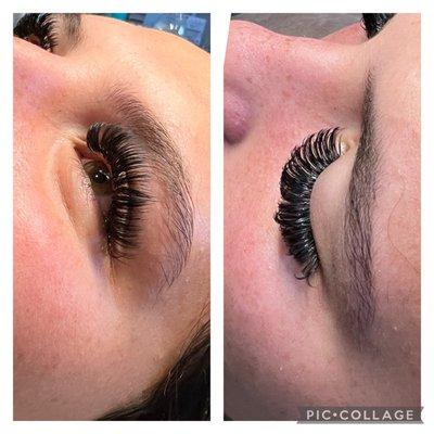 Volume lashes