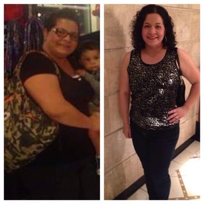 I've been with her over a year and a half now, and I've lost 60lbs and toning up. Thx u Marla!!!