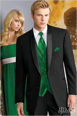 Tuxedo Rentals available from Jim's Formalwear and NTux